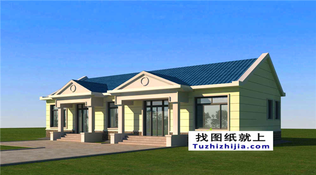 185平方米新纸带一层别墅小答案设计图双拼外报告设计实验农村思考题机械图片