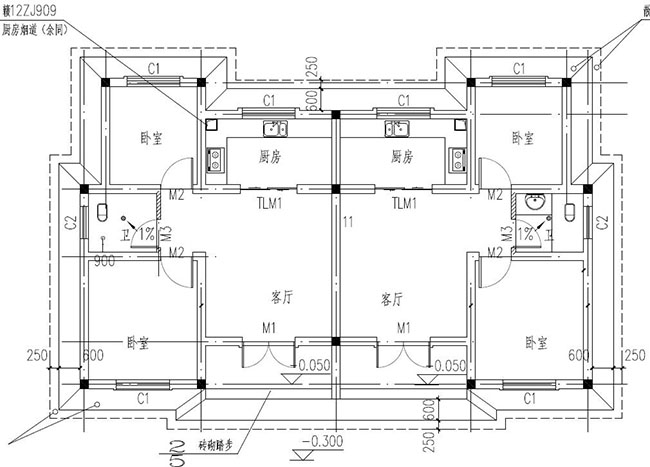 农村一层4万建房设计图,简单、实用cad图纸保存之后无打开图片