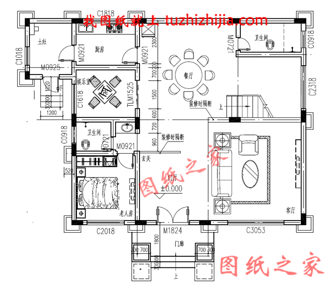 a图纸欧式三层图纸住宅设计代表,占地面积150平v图纸图纸别墅什么f?图片