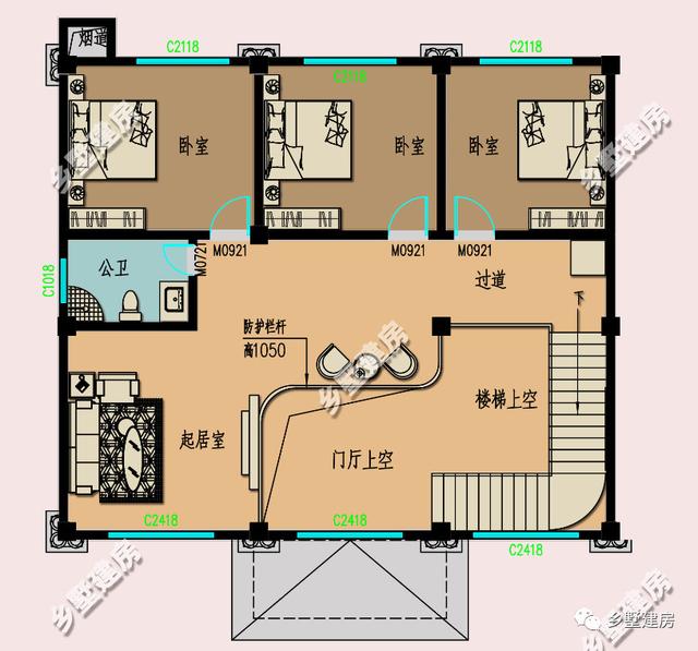 分享2款农村自建房设计图,趁现在建房的最佳季节,赶快建起来吧