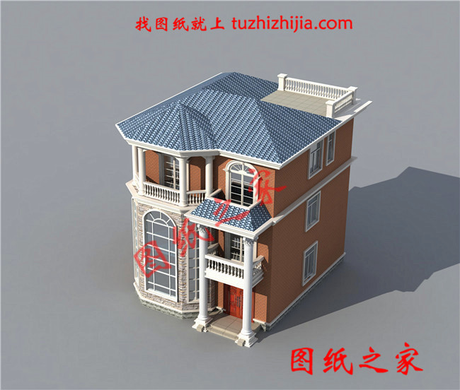 农村20万三层别墅图片,小户型别墅也能这么大气漂亮!
