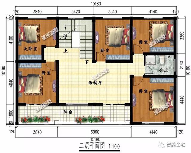宽14米深9米别墅图,14米x8米农村自建房图 这两栋面宽在14-15米左右的两层别墅,在南方和北方农村都能建.
