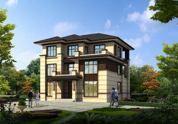 2024年经典新中式三层别墅设计图纸，新款自建房户型图