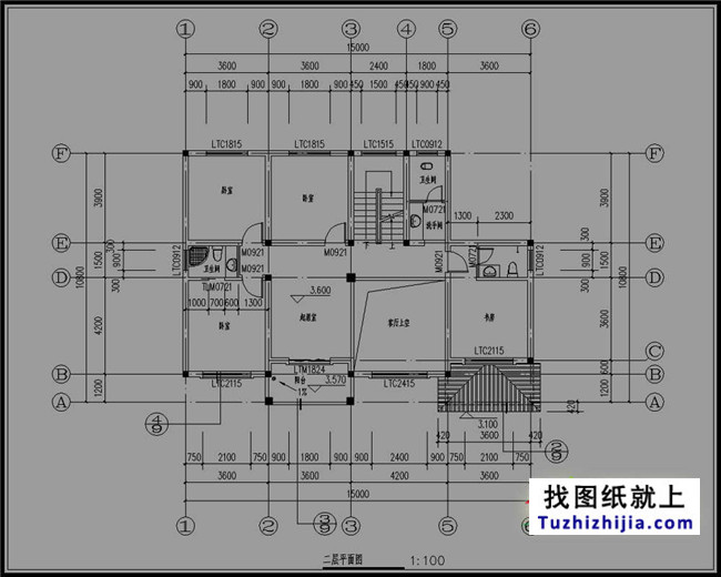 160平方米新农村三层别墅设计图及效果图