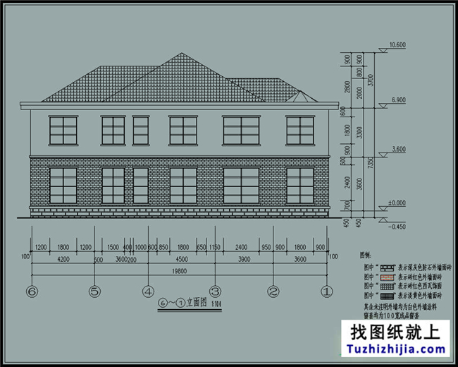 227平方米新农村二层自建别墅设计图纸带外观图,20X11米