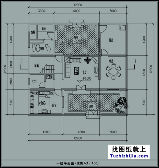 二層別墅設計圖佔地面積:156平方米 建築面積:200平方米建築參考造價