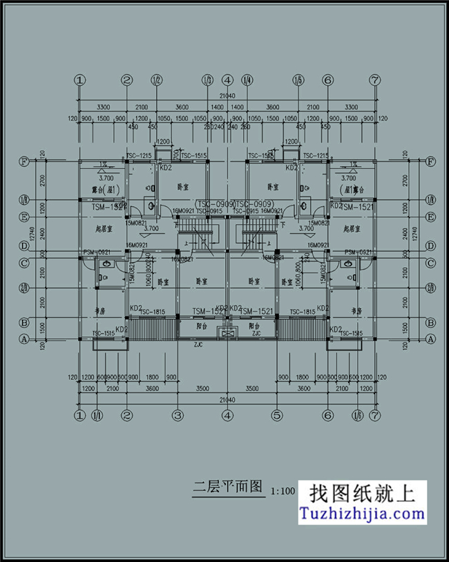 双拼别墅设计图建筑设计总说明1,建筑设计总说明2,架空层平面图,一层