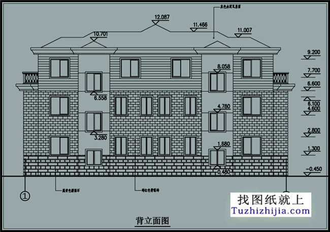 280平方米現代大氣的雙拼房屋設計方案22x13米