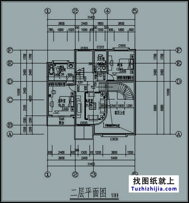 120平方米湖南新农村三层别墅设计图纸带效果图,11x11米