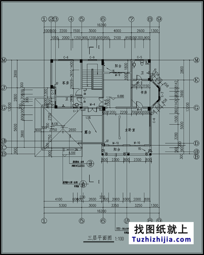 造价：75万,220平方米新农村三层自建别墅设计图，17x16米