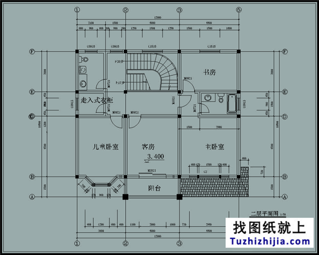 造价:26万,120平方米三层自建农村别墅设计方案,12X11米