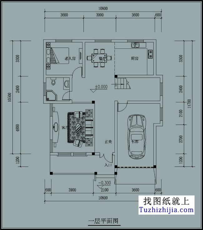 农村实用漂亮的三层别墅设计施工图纸及效果图