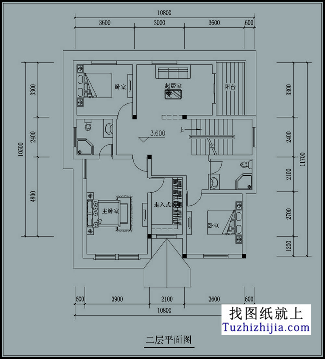 农村实用漂亮的三层别墅设计施工图纸及效果图