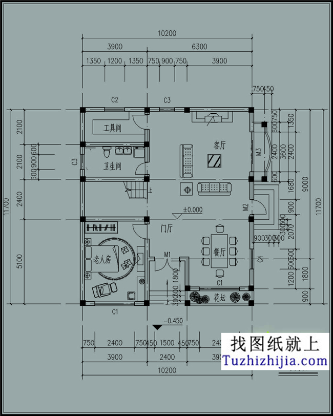 造价30万以内的三层农村房屋设计图纸及效果图