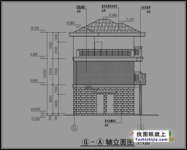 新农村住宅设计图集,三层房屋设计图纸展示