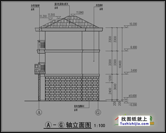 新农村住宅设计图集,三层房屋设计图纸展示