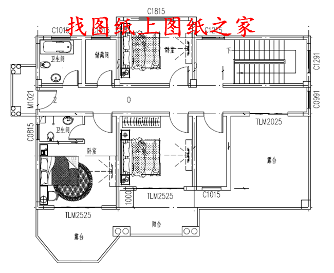 欧式风格三层自建房设计图,外观高端大气,彰显业主的高贵品质