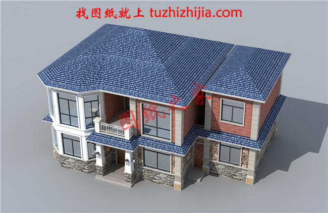最新设计的农村二层自建房屋设计图,占地180平米,经济实用