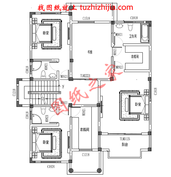 新农村三层小别墅设计图纸，占地160平左右，好看不贵
