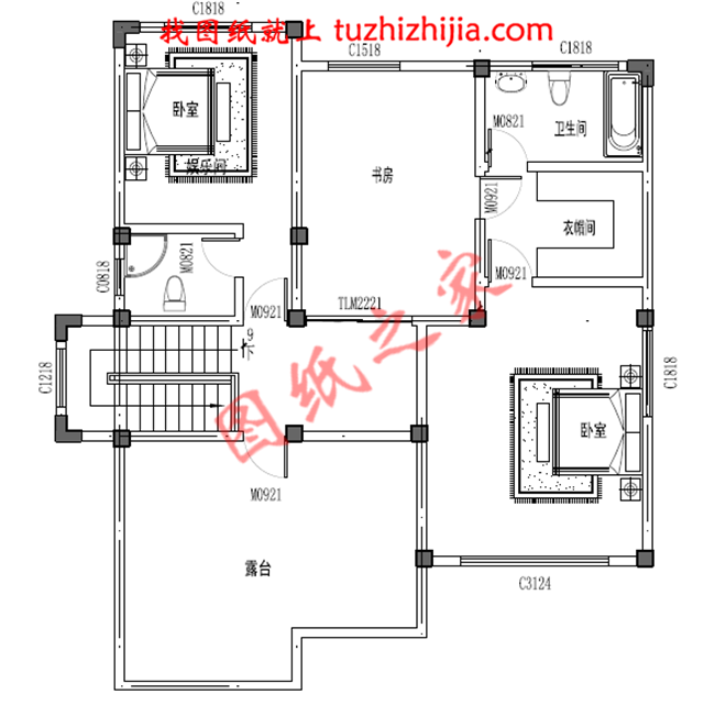 新农村三层小别墅设计图纸，占地160平左右，好看不贵