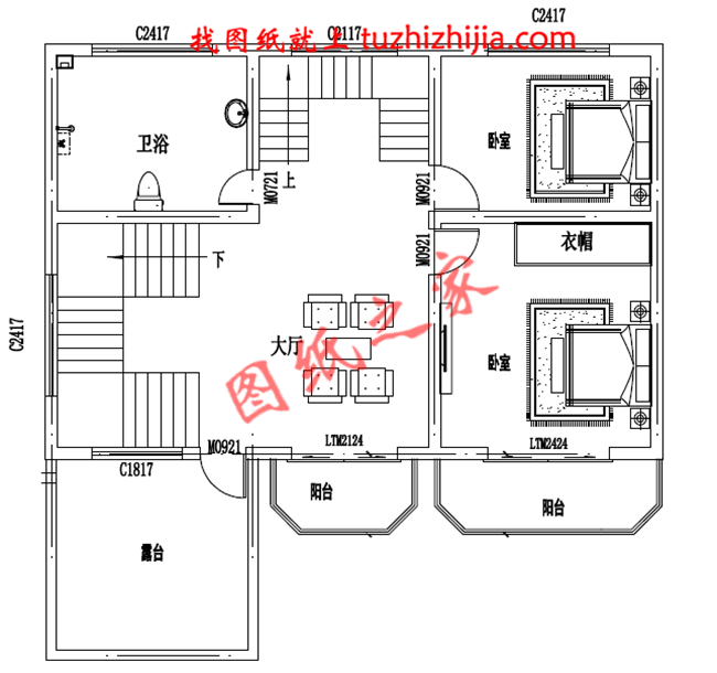 新农村三层自建房屋设计图,占地120平米,工艺简单