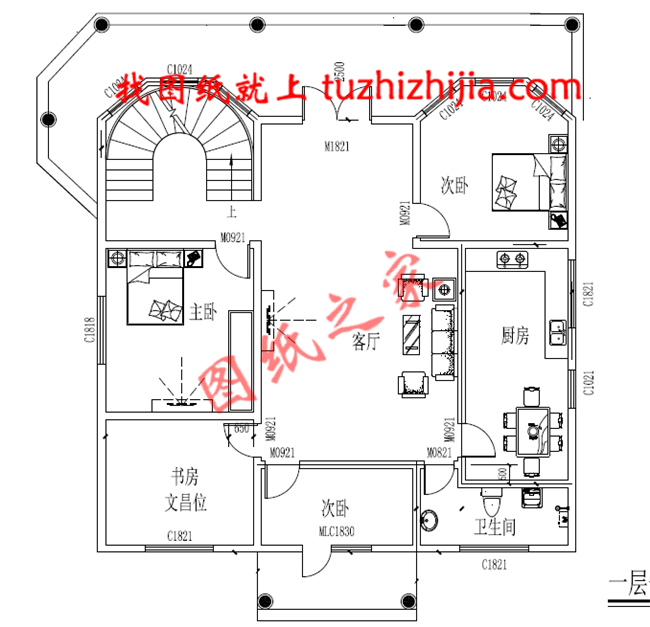 二层农村小别墅,占地160平方米,今年最接地气的农村小别墅