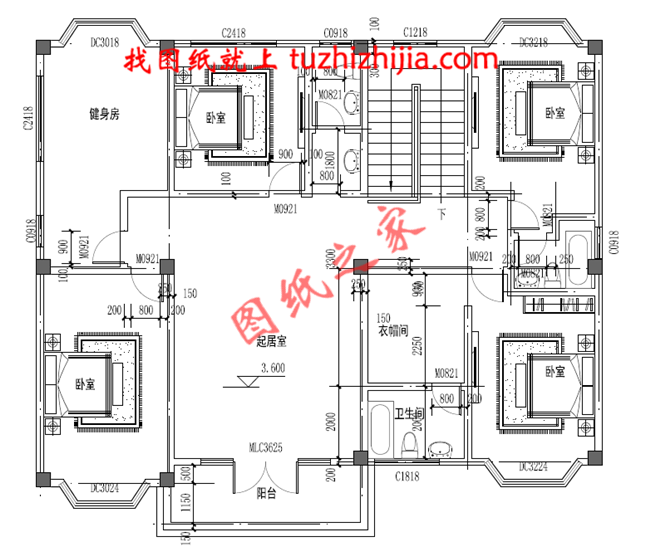 带车库二层别墅外观效果图,别墅图片大全,带地下平台,精致布局完美错落