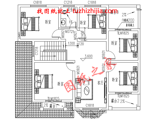 二层农村小别墅设计图，造价经济实惠，参考价30万以内