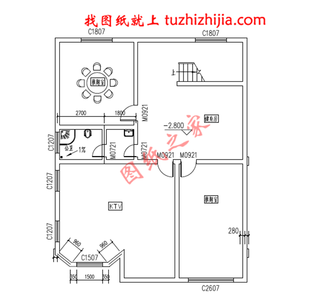 带地下室新农村三层房屋图纸,高大上的外观,内部布局合理,经典的造型