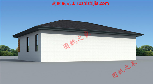 经济美观一层农村别墅设计图，造价15万左右，占地150平米