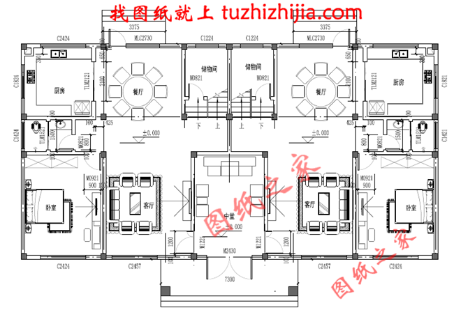 农村建房兄弟双拼三层，经典的欧式风格，大气的外观