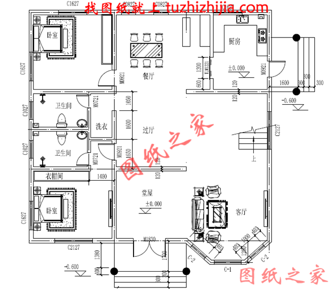 三层复式别墅小洋楼,挑空客厅,布局实用,千万人喜欢的实用户型