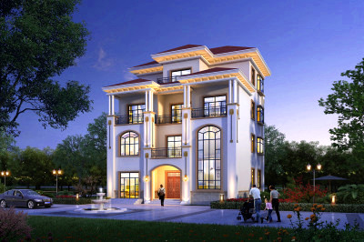 农村4层半房子设计图