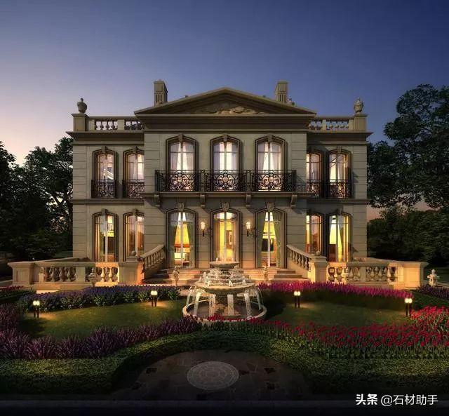 30套的法式农村别墅效果图片豪宅高端浪漫