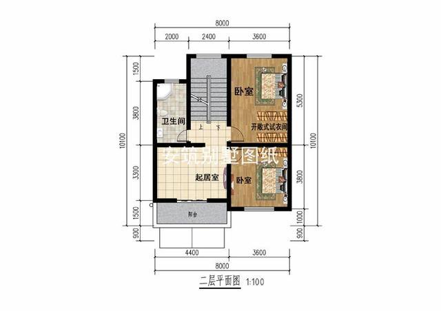 8*10米農村自建房子戶型圖,在農村這樣設計比較適合