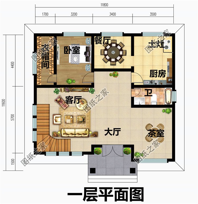 新式三层别墅设计图