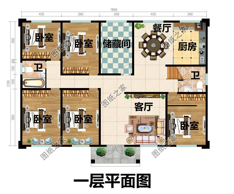 2023新中式农村三层别墅图
