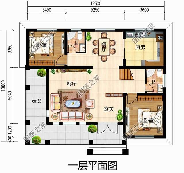 农村建房平面图纸大全图片