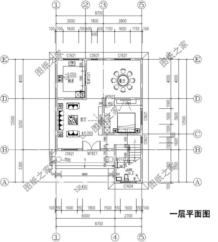 一层平面图