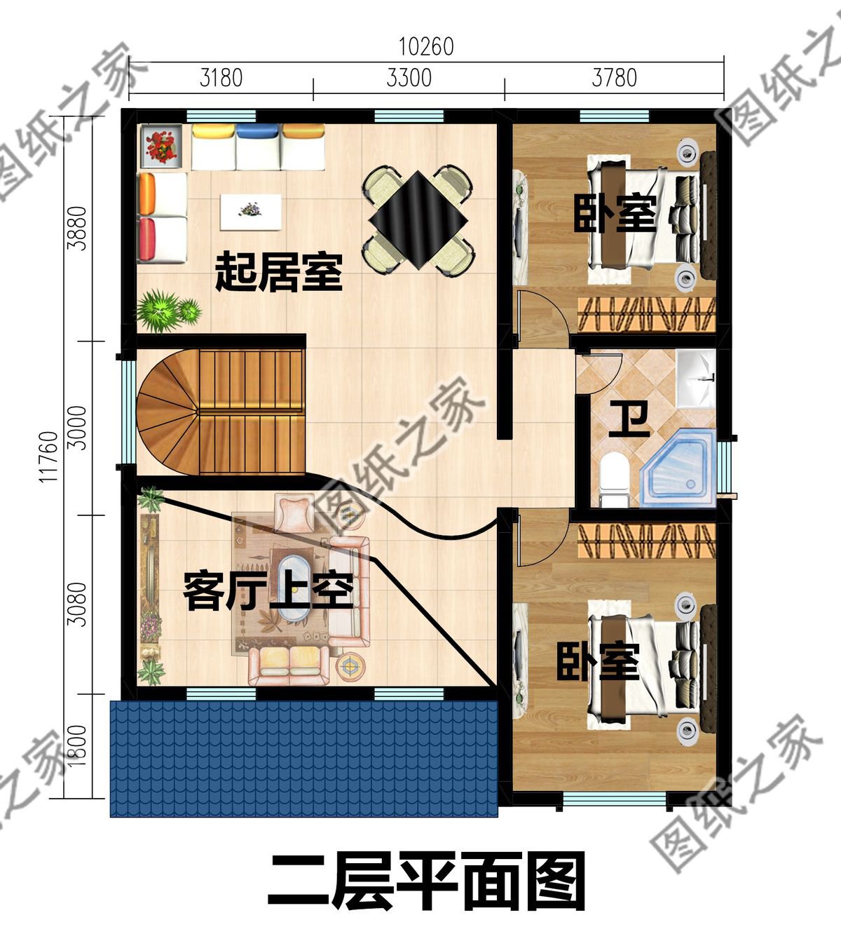 15万左右农村二层自建别墅,低成本二层小别墅,快乐生活的小起点