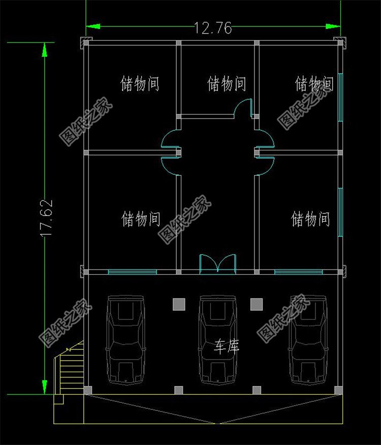 农村自建房别墅设计图布局1