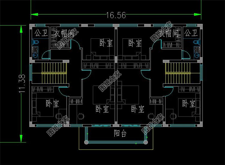 带架空层别墅设计方案布局3