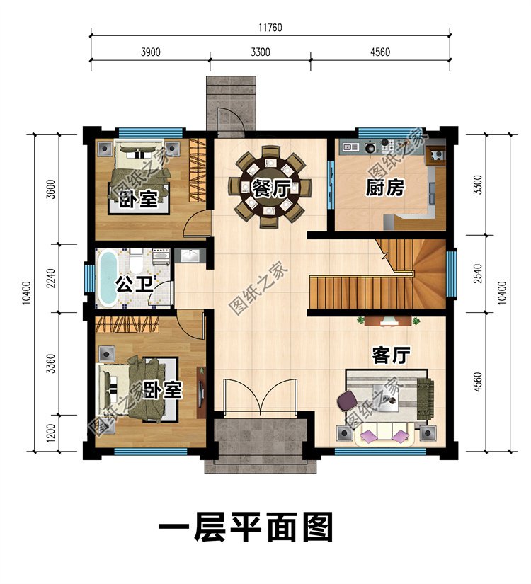 二层新中式别墅1