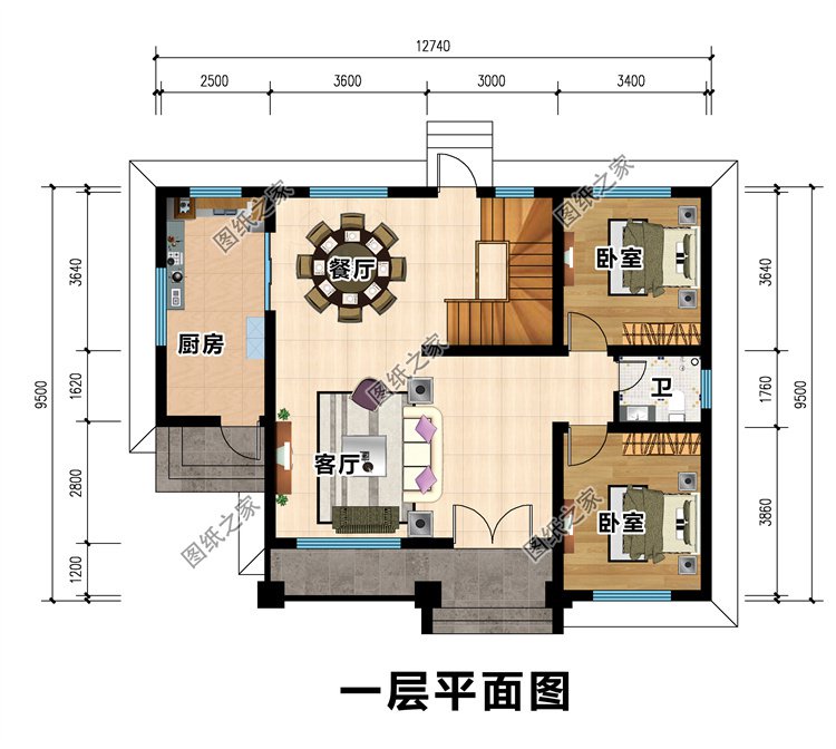 农村建房二楼设计图2