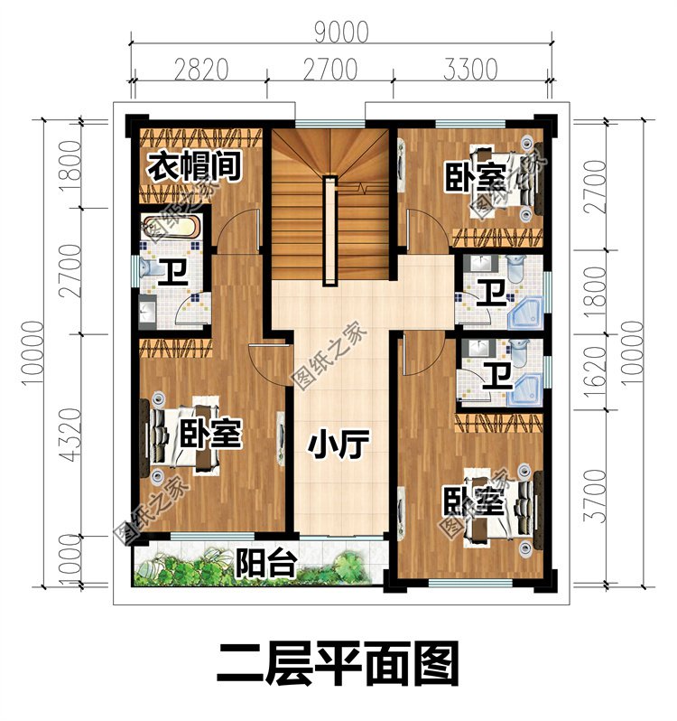 二层自建房设计图3