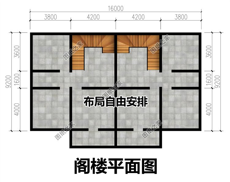 农村兄弟双拼自建房4