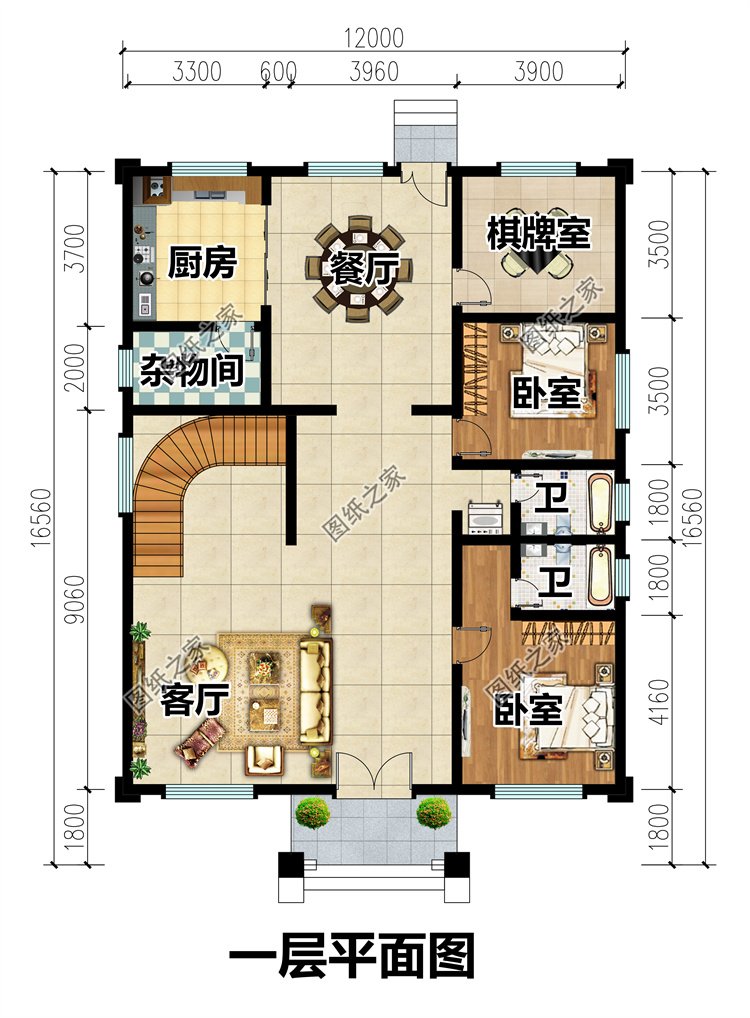 新中式三层别墅2