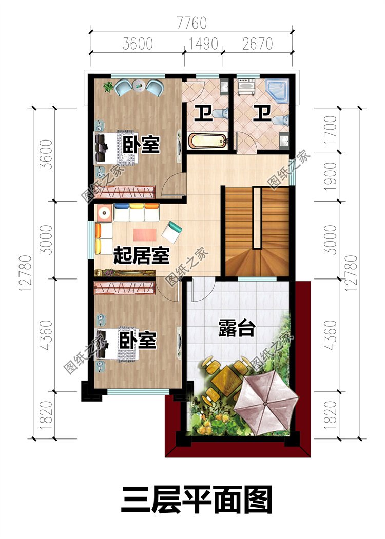 三层农村自建房4