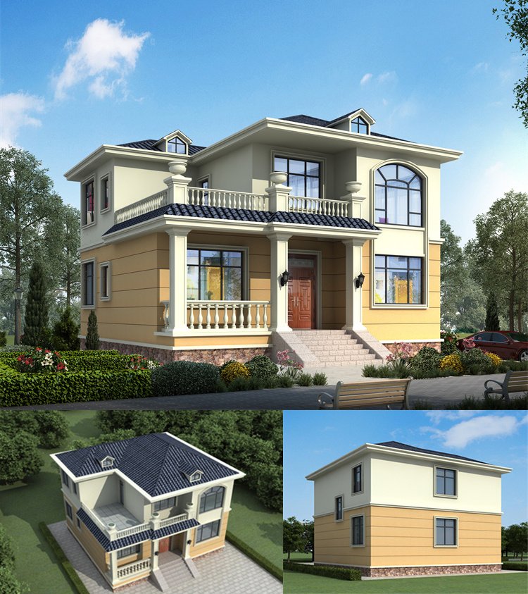 高品质二层别墅设计方案1