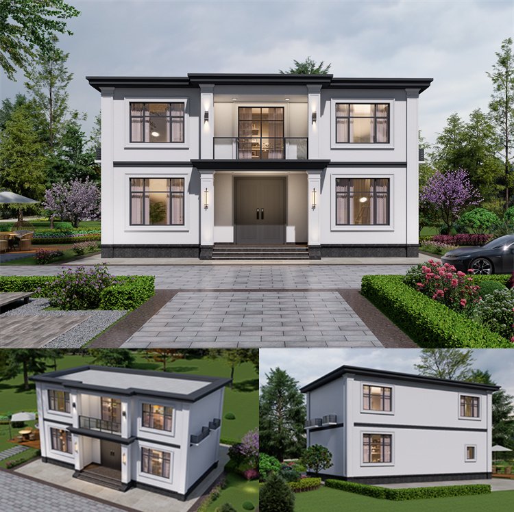 高品质二层别墅设计图1